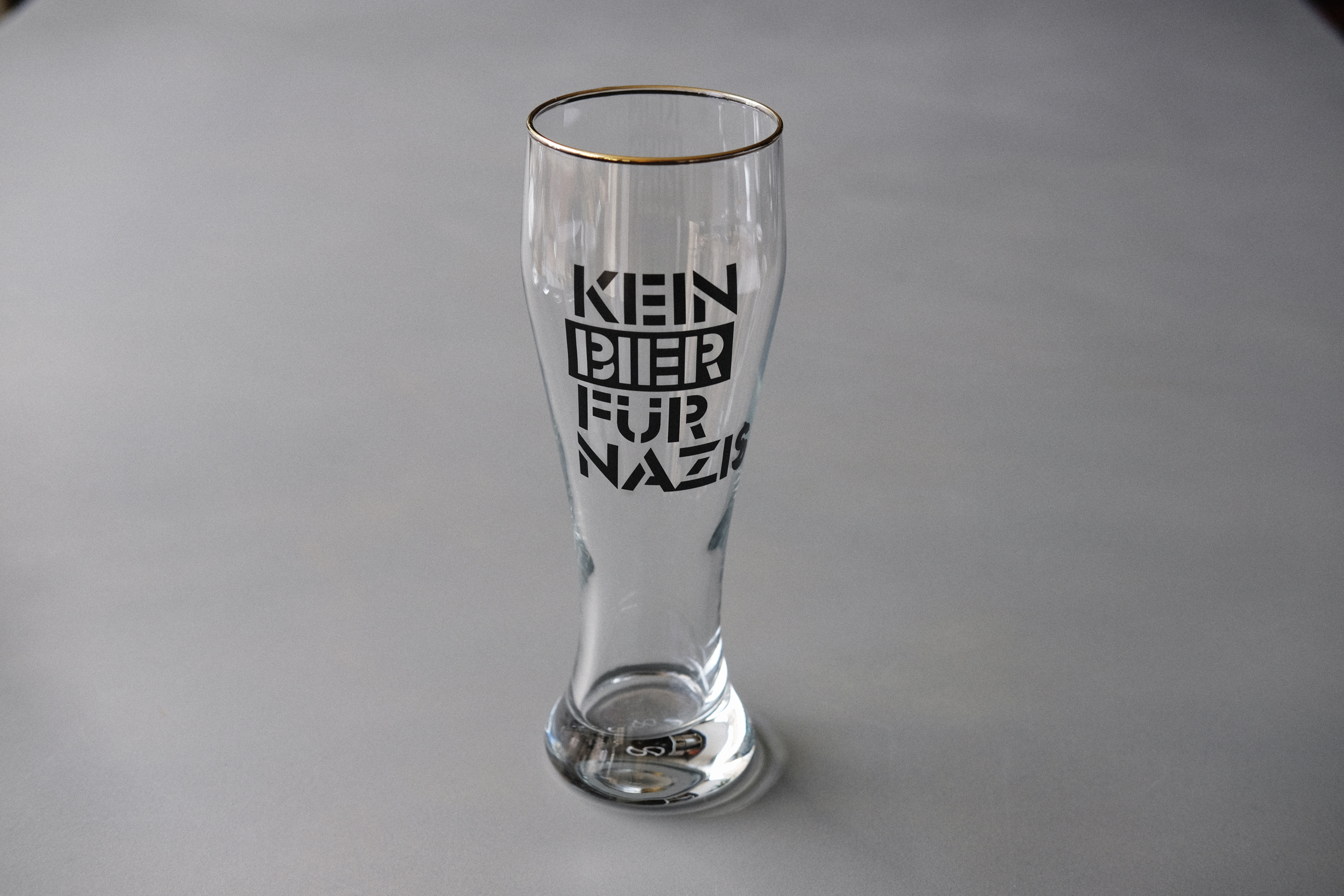 Weizenglas - Kein Bier für Nazis