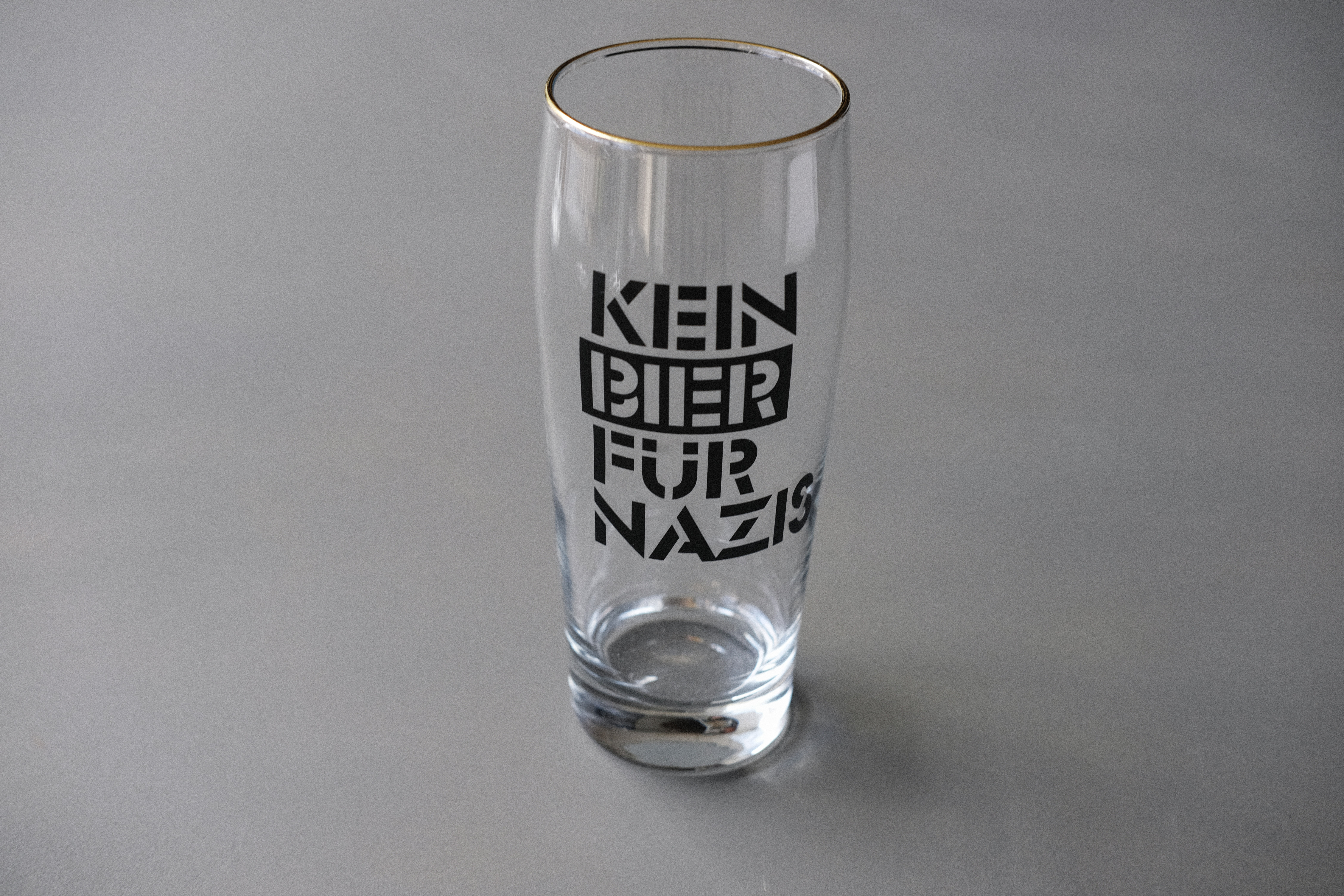 Bierglas - Kein Bier für Nazis